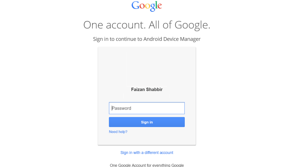 Locate Lost Android Device