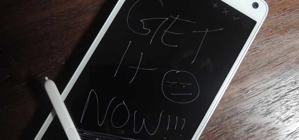 Note 5 Off Screen Memo On Older Devices