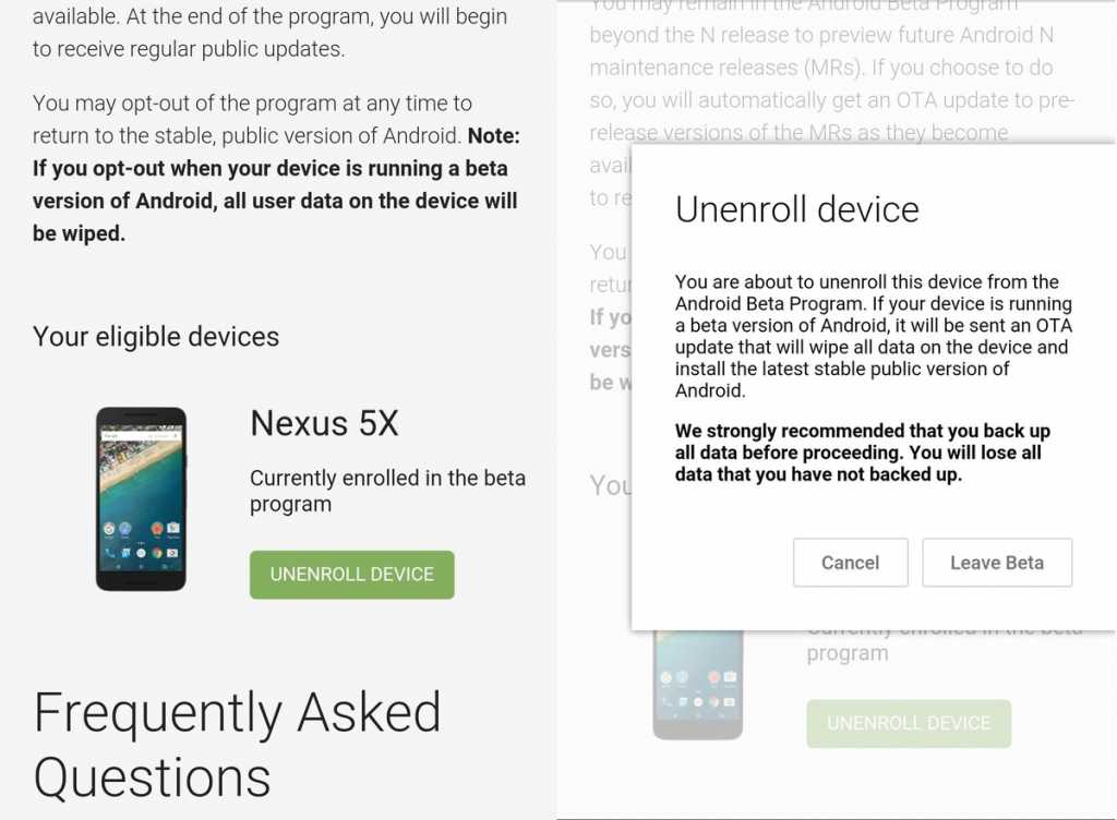 Return Back to Android Marshmallow from Android N