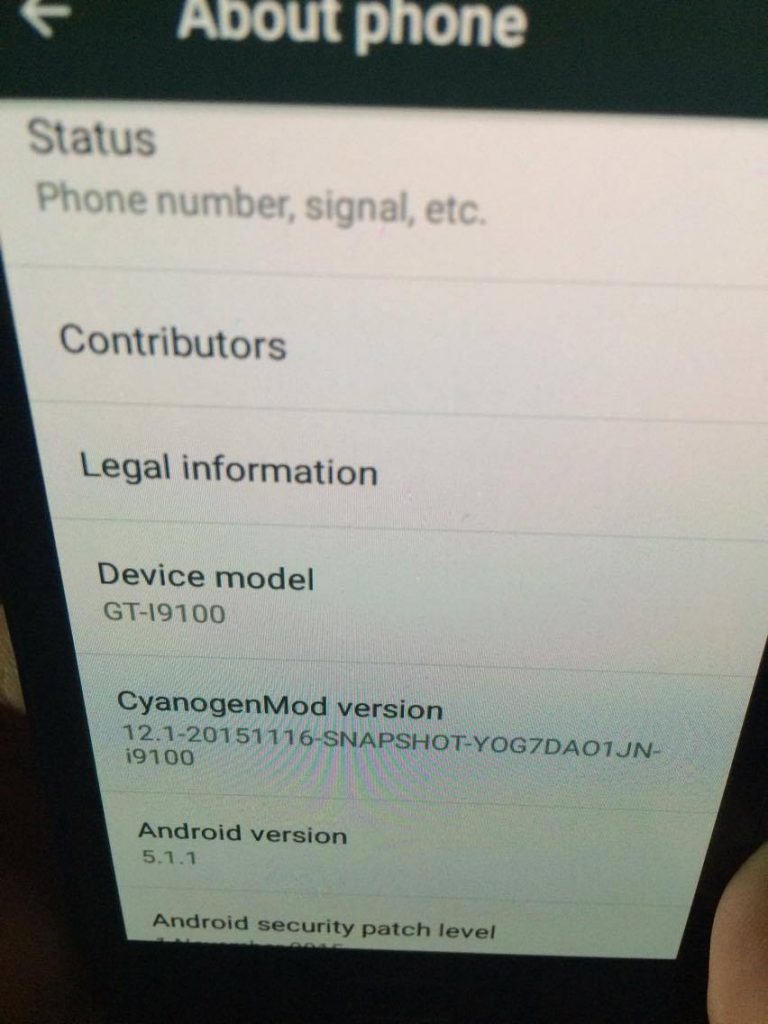 Install Android 5.1 on S2