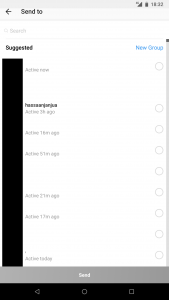 Disable last active on Instagram