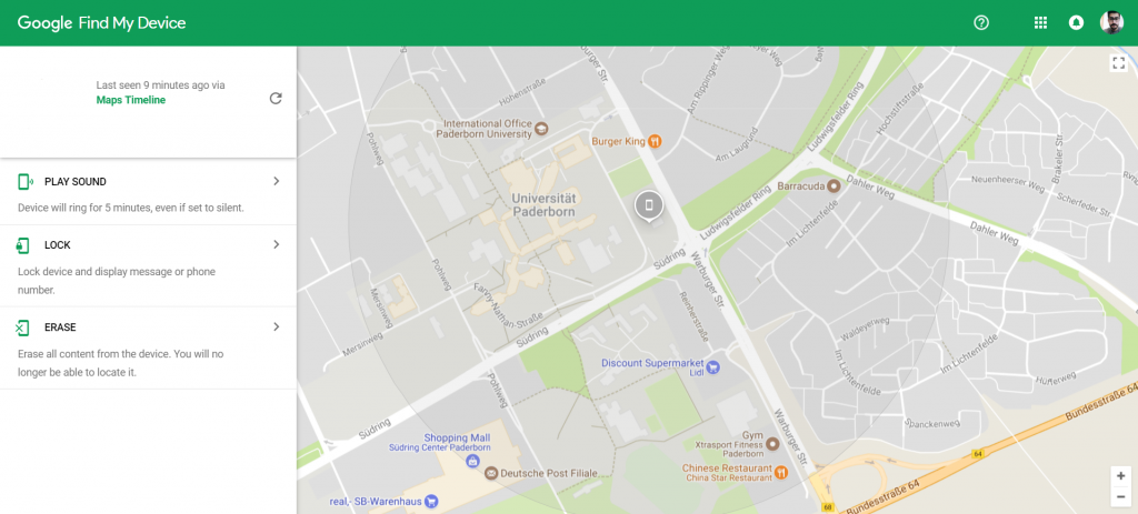 Guide on how to trace, track and locate lost Galaxy S9 or S9 Plus
