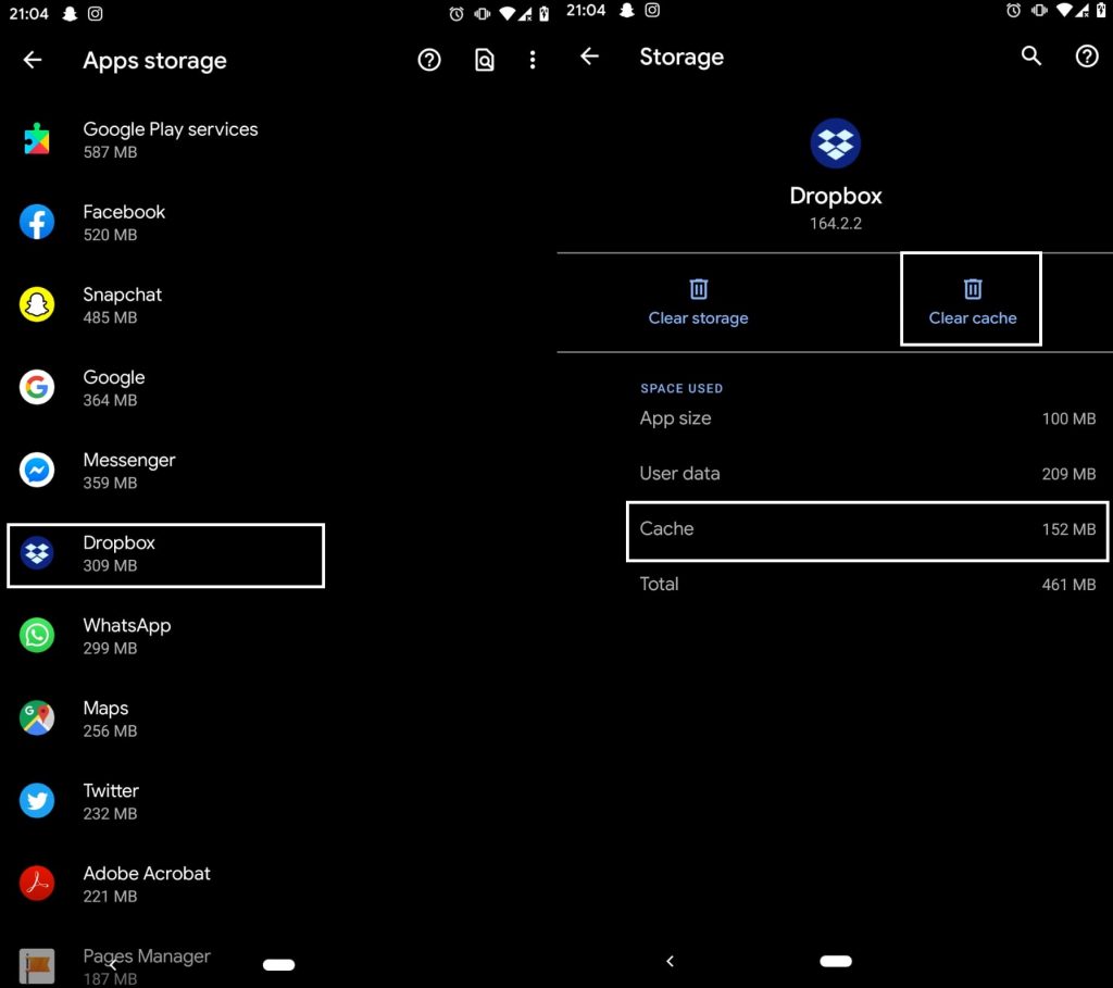 Wipe Cache Partition on Pixel