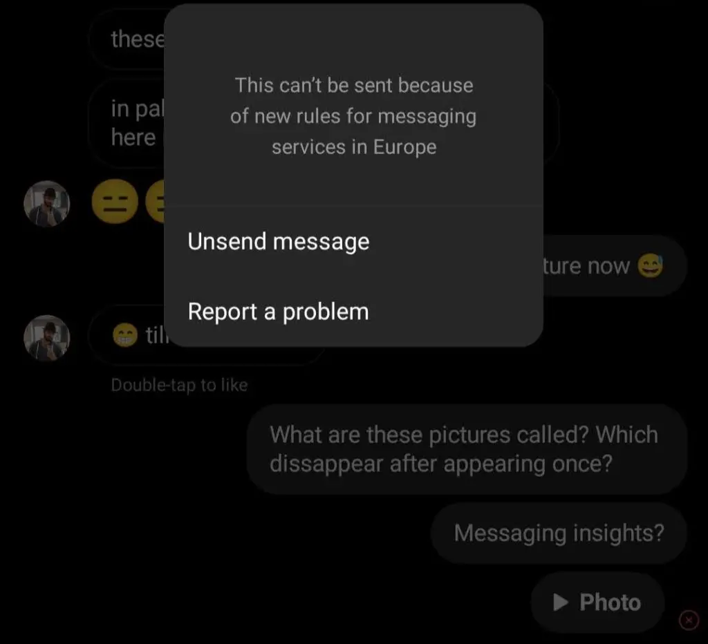 Send Disappearing Pictures on Instagram