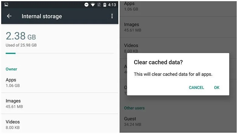 How to Clear Cache of Nexus 6P