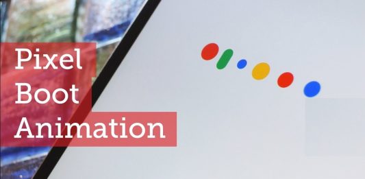 Install Google Pixel 2 Boot animation