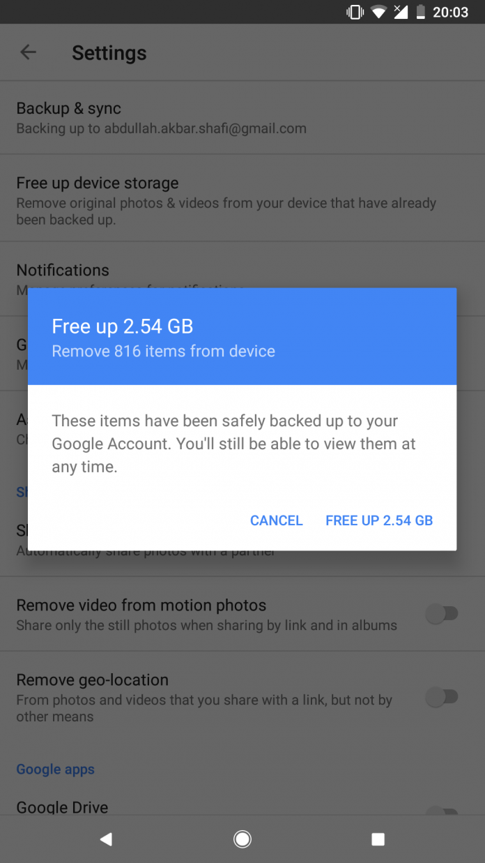 Guide to Delete Manage and Free up space on Google Photos Cloud