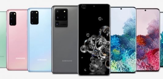 Locate lost Galaxy S20 Samsung find my mobile